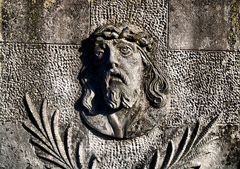 Image showing face of Jesus