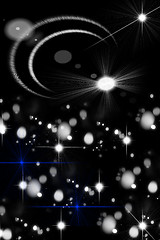 Image showing Beautiful abstract light background