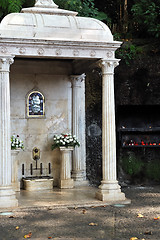 Image showing The Largo da Fonte,  Fountain of the Virgin, Monte, Madeira, Portugal