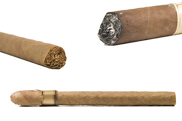 Image showing various types of brown cigar