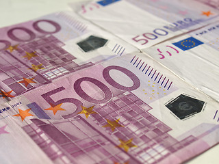 Image showing Euro note