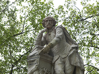 Image showing Shakespeare statue