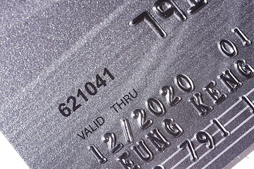 Image showing Credit card-financial background