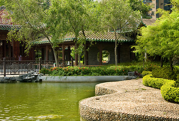 Image showing chinese garden