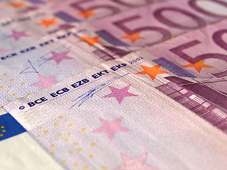 Image showing Euro note