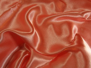 Image showing Pink satin