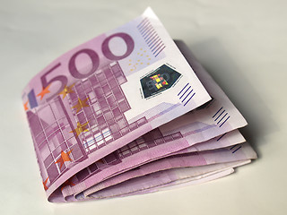 Image showing Euro note