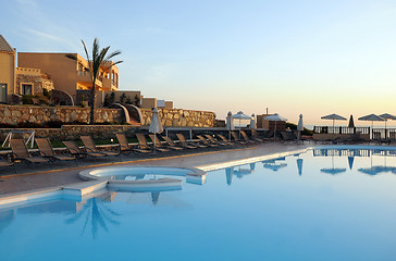Image showing Hotel Recreation Area on Crete Island