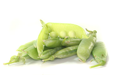 Image showing Snow peas