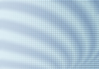 Image showing Grid blur background blue