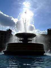 Image showing London fountain