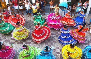 Image showing Dance on road