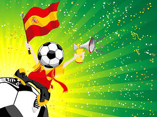 Image showing Spain Soccer Winner. 