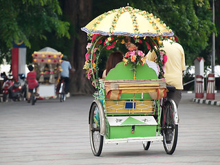 Image showing Trishaw ride