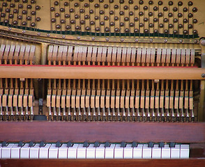 Image showing piano detail
