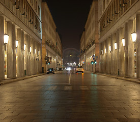 Image showing Via Roma, Turin