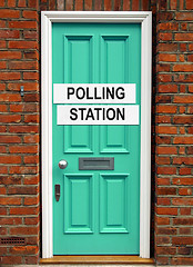 Image showing Polling station