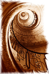 Image showing Spiral staircase

