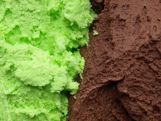 Image showing Mint chocolate ice cream