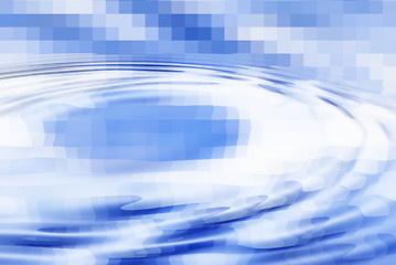 Image showing Water waves