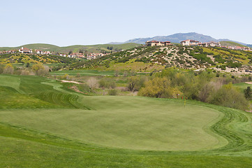 Image showing Golf course homes