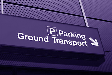 Image showing To parking and transportation