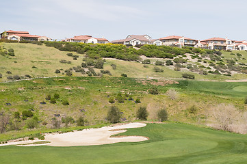 Image showing Golf course homes