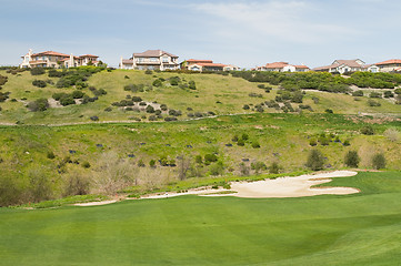 Image showing Golf course homes