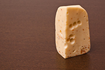 Image showing Piece of cheese