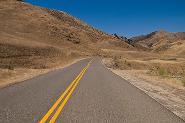 Image showing Brown hills