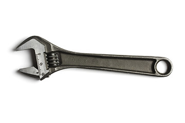 Image showing A small wrench isolated on white 