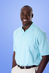 Image showing Happy African American business man