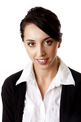 Image showing Happy Corporate Business woman face