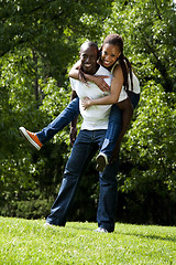 Image showing Happy African couple