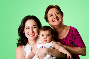 Image showing 3 Generations of women