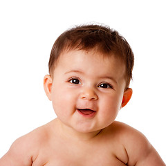 Image showing Happy baby face