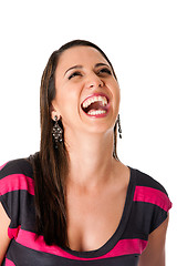 Image showing Women laughing hysterically