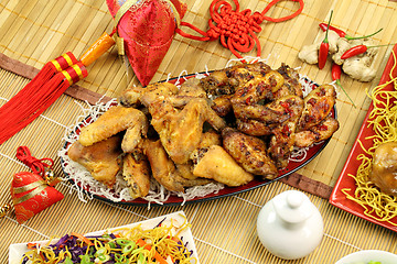 Image showing Chinese Chicken Pieces