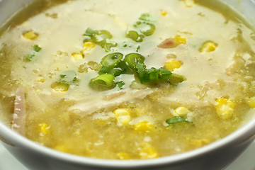 Image showing Chinese Chicken And Corn Soup