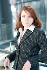 Image showing Beautiful business woman