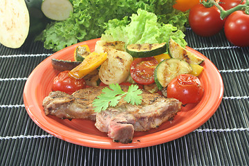 Image showing Mixed grill