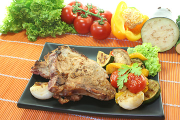 Image showing Mixed grill