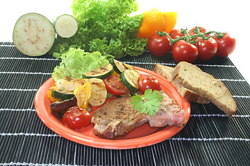 Image showing Mixed grill