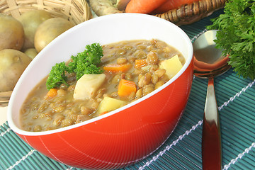 Image showing Lentil stew