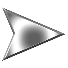 Image showing 3D Silver Arrow 