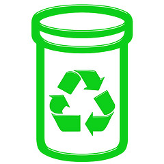 Image showing 3D Recycle Bin