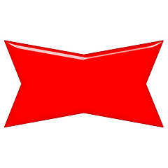 Image showing 3D Red Banner