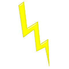 Image showing 3D Lightning