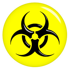 Image showing 3D Biohazard Sign