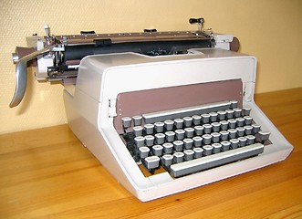 Image showing Vintage typewriter